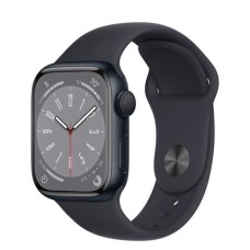 Смарт-годинник Apple Watch Series 8 GPS 41mm Midnight Aluminum Case w. Midnight Sport Band (MNP53)