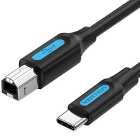 Кабель USB 2.0 BM - Type-C M, 2.0 м 2.4А 480Mbps Vention