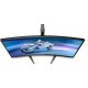 TFT 27" Philips 27M1C5200W, VA, вигнутий, 240Hz, 0,5 ms, 2xHDMI, DP, HAS, сірий