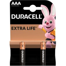 Батарейка AAA/LR03, Duracell, блістер 2 шт.