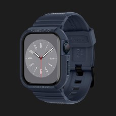 Чохол-ремінець Spigen Rugged Armor Pro для Apple Watch 44/45mm (Charcoal Grey) (ACS00819)