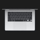 MacBook Air 15 Retina, Silver, 512GB, 8 CPU / 10 GPU, 16GB RAM with Apple M2 (Z18Q0005E, Z18P000PV)