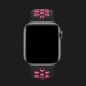 Оригінальний ремінець для Apple Watch 42/44/45/49 mm Nike Sport Band (Black/Pink Blast)