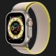 Apple Watch Ultra 49mm GPS + LTE Titanium Case with Yellow/Beige Trail Loop M/L (MQFU3/MQF23)