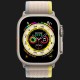 Apple Watch Ultra 49mm GPS + LTE Titanium Case with Yellow/Beige Trail Loop M/L (MQFU3/MQF23)