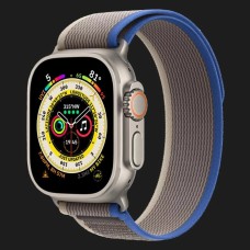 Оригінальний ремінець для Apple Watch 44/45/49 mm Trail Loop (Blue/Gray)