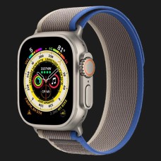 Apple Watch Ultra 49mm GPS + LTE Titanium Case with Blue/Gray Trail Loop M/L (MQF33/MQEJ3/MQFV3)