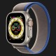 Apple Watch Ultra 49mm GPS + LTE Titanium Case with Blue/Gray Trail Loop M/L (MQF33/MQEJ3/MQFV3)