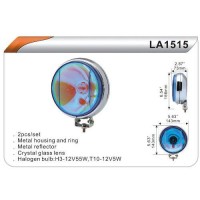 Фара додаткова DLAA 1515 RY/H3+T10-12V-55W/D=143мм (LA 1515 RY)