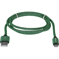 Кабель USB AM-micro BM, 1.0 м, зелений, 08-03T PRO Defender