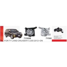 Фари дод. модель Toyota LC  FJ200 2012-15/RAV-4 2013-15/TY-568/H16-12V19W/ел.проводка (TY-568 Chrome)