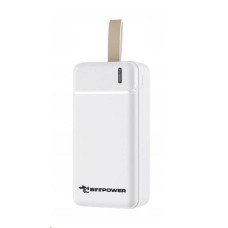 УМБ BeePower 30000 mAh, 2.1A USB-C/Micro USB IN + 2 x USB3.0 біла