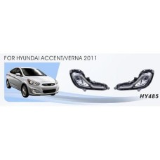 Фари дод. модель Hyundai Accent/Verna 2010-15/HY-485W/881-12V27W/ел.проводка (HY-485W)