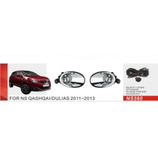 Фари дод. модель Nissan Qashqai 2010-13/NS-560/H11-12V55W/ел.проводка (NS-560)