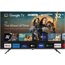 TV 32 Satelit 32H9500GS HD/T2/Google TV/2х6Вт/HDMI/USB/Wi-Fi/Black