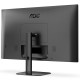 TFT 23.8" AOC 24V5CE/BK, IPS, 119% sRGB, 75Гц, 1 мс, HDMI, USB-C, USB-hub, кол, чорний