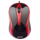 Миша A4Tech N-350-2 Red/Black V-Track