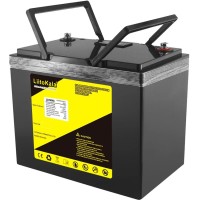 Акумуляторна батарея LiitoKala LiFePO4 12V90Ah, LCD