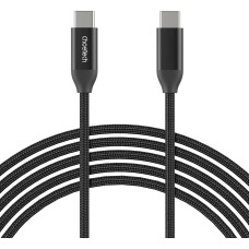 Кабель USB 2.0 Type-C M-M, 2.0 м, Gen2 для зарядки 240W (50V/5A), обплетення Choetech