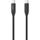 Кабель USB 2.0 Type-C M-M, 2.0 м, Gen2 для зарядки 240W (50V/5A), обплетення Choetech