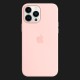 Оригінальний чохол Apple Silicone Case with MagSafe для iPhone 13 Pro Max (Chalk Pink) (MM2R3)