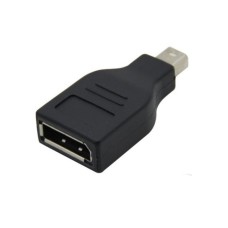 Перехідник mini DisplayPort M --> DisplayPort F, чорний