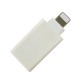 Перехідник OTG USB 2.0 AF - Lightning Apple, білий, RTL