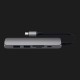 Satechi Aluminum Type-C Slim Multi-Port Adapter 4K V2 Space Gray (ST-SCMA2M)