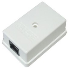 Розетка Atcom (15253) зовнішня UTP 5e 1-порт RJ 45