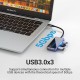 Док-станція USB 3.1 Type-C --> HDMI 4K60Hz/USB 3.0х3/RJ45/PD 87W 6-in-1 Mirrored Surface Vention