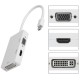 Перехідник mini DisplayPort M --> HDMI/VGA/DVI (24+5), FHD 1080p