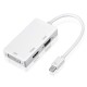 Перехідник mini DisplayPort M --> HDMI/VGA/DVI (24+5), FHD 1080p