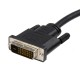 Кабель DisplayPort M - DVI-D 25 M, 1.8 м, чорний