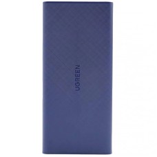 УМБ Ugreen 45W PD 20000mAh Dual Type-C+USB-A Синій + кабель Type-C 0.5m + чохол (PB165)