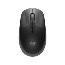 Мишка Logitech M190 бездротова, Full size, Charcoal