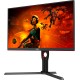 TFT 27" AOC U27G3X/BK, IPS, 160Гц, 1мс, 2хHDMI, 2хDP, HAS, Pivot, чорно-червоний