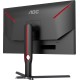 TFT 27" AOC U27G3X/BK, IPS, 160Гц, 1мс, 2хHDMI, 2хDP, HAS, Pivot, чорно-червоний