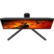 TFT 27" AOC U27G3X/BK, IPS, 160Гц, 1мс, 2хHDMI, 2хDP, HAS, Pivot, чорно-червоний