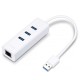 Мережевий адаптер TP-Link UE330, USB 3.0 to Gigabit,  3-Port USB 3.0 Hub, 1 USB 3.0 connector