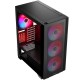 Корпус Modecom MISTRAL ARGB FLOW MIDI USB 3.0x2+TYPE-C BLACK без БЖ ATX