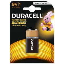 Батарейка Duracell Basic 6LR61/MN1604 BL 1шт