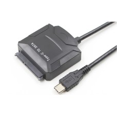 Перехідник USB3.1 Type-C --> SATA III (F) 2.5"/3.5" 7+15pin з БЖ