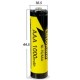 Акумулятор AAA 1000mAh, 1.2V NI-MH, rechargeable battery, LiitoKala, blister 5 pcs