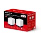 Домашня Mesh Wi-Fi система Mercusys (2шт.компл.) AC1900 Whole-Home Mesh Wi-Fi/3x1000Mbps LAN Por