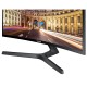 TFT 23.5" Samsung Curved LC24F396FHRXEN, FHD, HDMI,VGA, Black