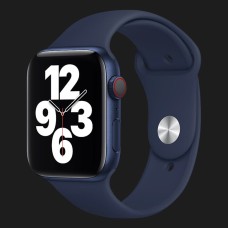 Оригінальний ремінець для Apple Watch 42/44/45/49 mm Sport Band (Deep Navy) (MYAX2)