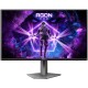 TFT 27" AOC AG276QZD2, QD-OLED QHD 2K, 240Гц, 0,03мс, 2xHDMI, 2xDP, USB-hub, HAS, Pivot, чорно-сірий