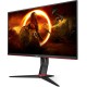 TFT 27" AOC Q27G2U/BK, VA, QHD, 144Hz, 1ms, HDMI, DP, USB 3.0x4, Pivot, чорний