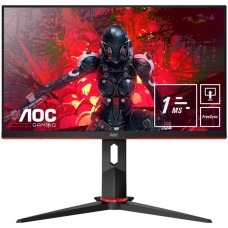 Монітор TFT 27" AOC C27G2ZU/BK, VA, 240Гц, вигнутий, DP, HDMI x 2, чорний червоний