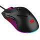 Мишка Sandberg Azazinator Mouse 6400 RGB, ігрова, 6400dpi., 7кн.Huano чорна